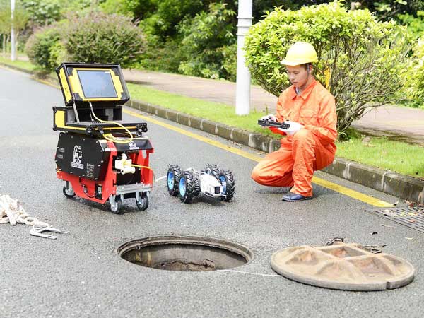 建阳管道机器人检测